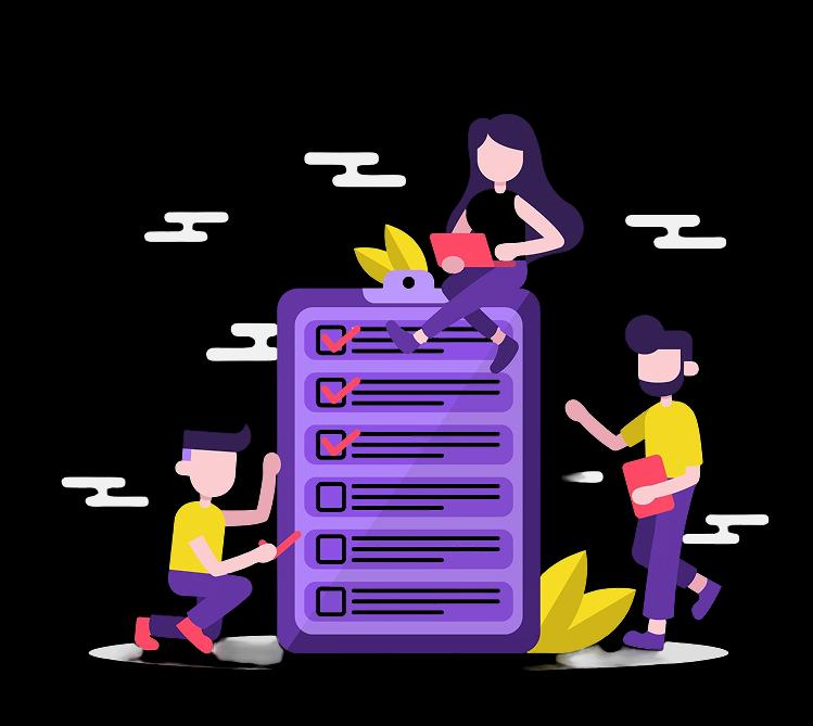 Team collaboration illustration